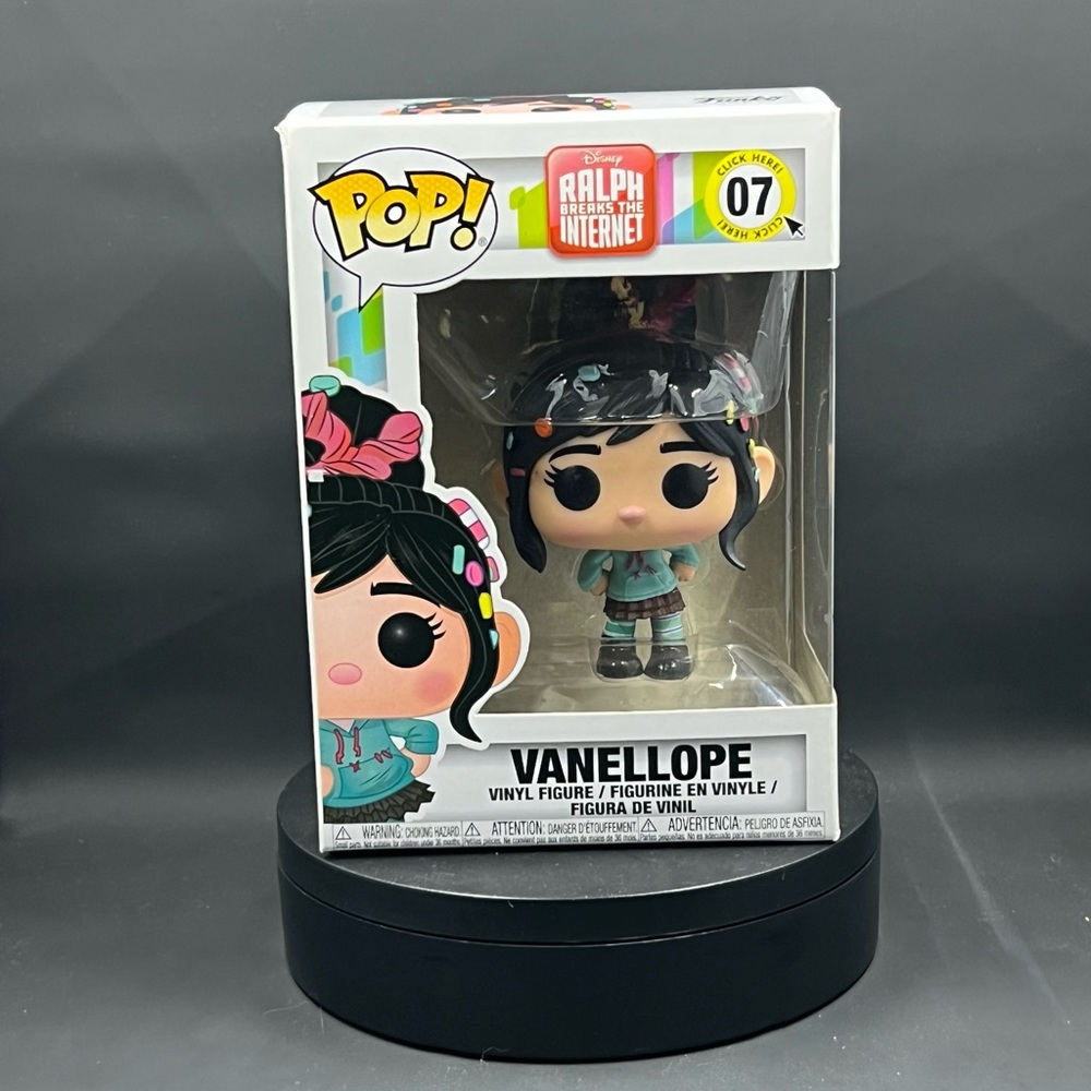 Funko Vanellope Figure with Teal and Black Design